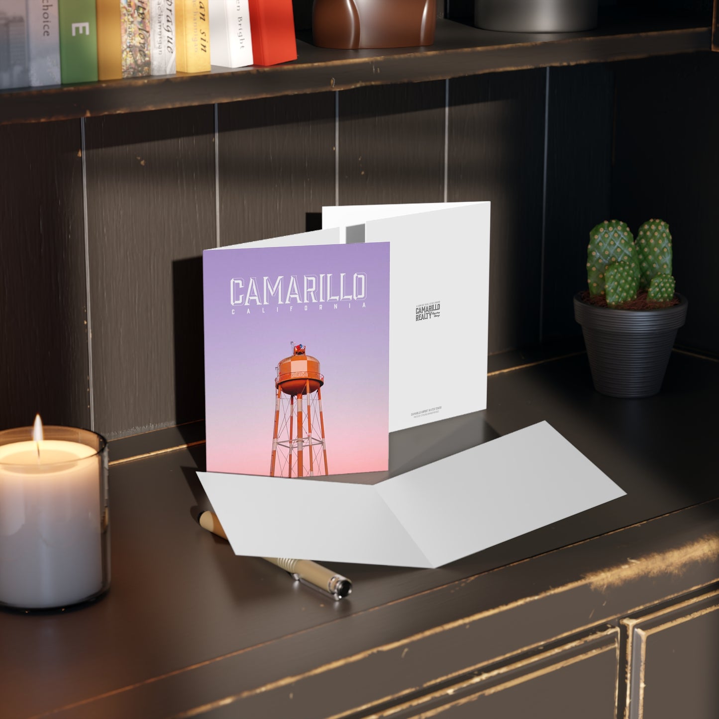 Camarillo Airport Water Tower - Greeting cards (8, 16, or 24 pcs)