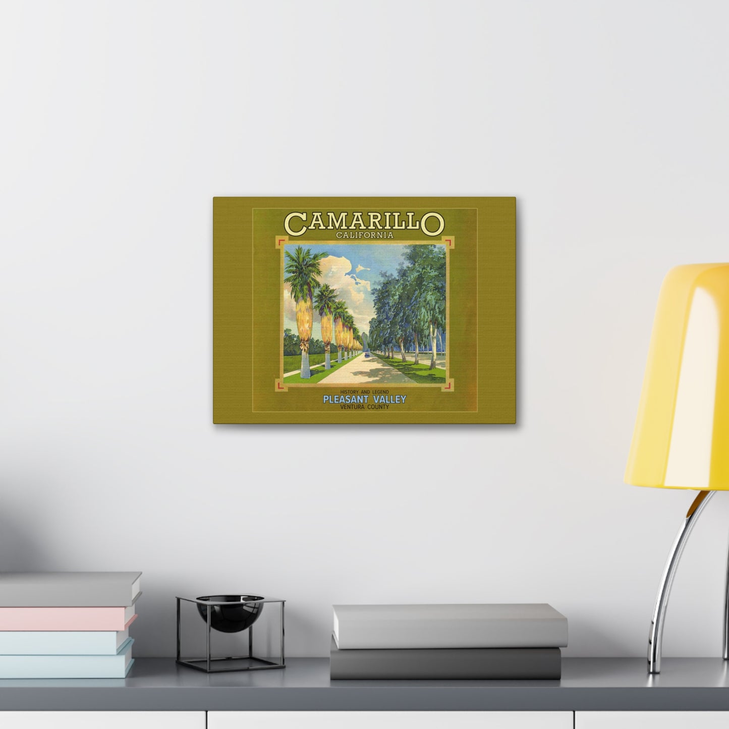 Canvas of Camarillo Palms & Eucalyptus (Old 101 FWY)